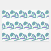 Folksy Flowers inpakpapier Vel (Voorkant 3)