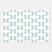 Folksy Flowers inpakpapier Vel (Voorkant)