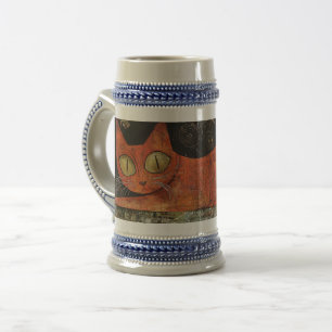 Folksy Oranje Cat Bierpul