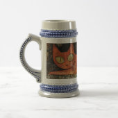 Folksy Oranje Cat Bierpul (Links)