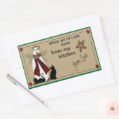 Folksy Sneeuwman en Katten Treat Labels (Envelop)