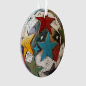 Folksy Stars Ornament (voorkant)