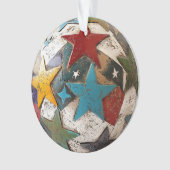 Folksy Stars Ornament (voorkant)