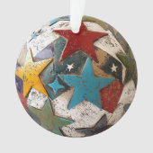 Folksy Stars Ornament (voorkant)