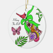 Folliculair lymfoom klobon keramisch ornament (Links)