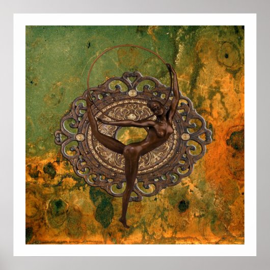 Follies Bergère in Parijs 1920 Poster (Voorkant)