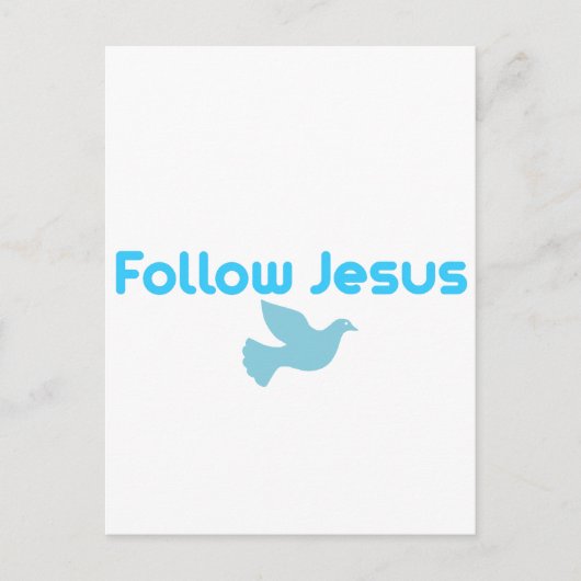 FOLLOW JESUS BRIEFKAART (Voorkant)