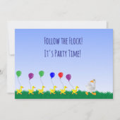 Follow the flock Invitation Kaart (Voorkant)