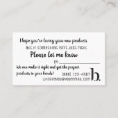 Follow-up Visitekaartje (Voorkant)