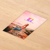 follow us facebook username social media photo  acryl uitnodigingen (Laagn)