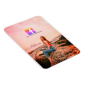 follow us facebook username social media photo  magneet (Rechterzijde)