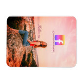 follow us facebook username social media photo  magneet (Horizontaal)