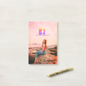 follow us facebook username social media photo  post-it® notes (Op bureau)