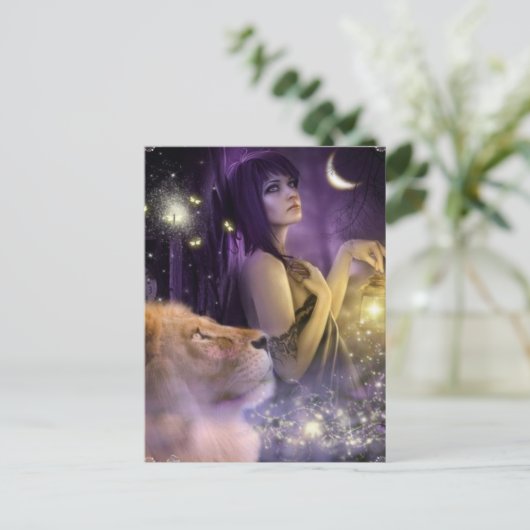 Follow Your Dreams Briefkaart (Staand voorkant)