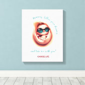 Follow Your Dreams Canvas Afdruk (Insitu (Houten vloer))