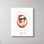 Follow Your Dreams Canvas Afdruk (Voorkant)