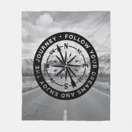 Follow Your Dreams Fleece Deken
