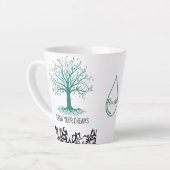 follow your dreams mugs latte mok (Linkerhoek)