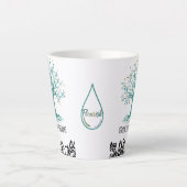 follow your dreams mugs latte mok (Voorkant)