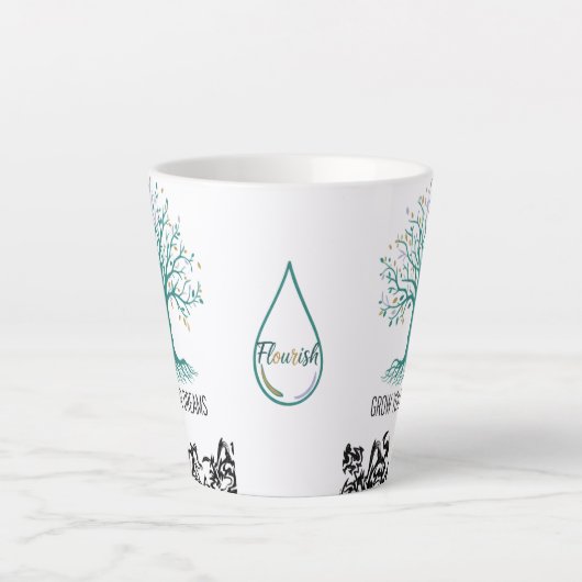 follow your dreams mugs latte mok (Voorkant)