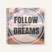 Follow Your Dreams Notitieboek (Voorkant)