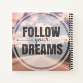 Follow Your Dreams Notitieboek (Achterkant)