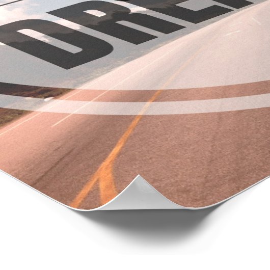 Follow Your Dreams Poster (Hoek)