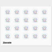Follow Your Dreams Ronde Sticker (Vel)