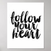 Follow Your Heart Poster (Voorkant)