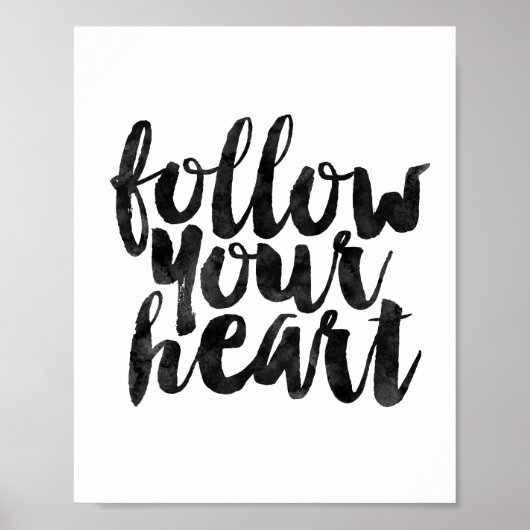 Follow Your Heart Poster (Voorkant)