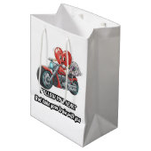 Follow your heart take your brain medium cadeauzakje (Voorkant Gekanteld)