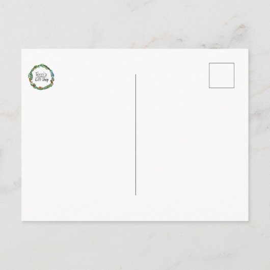 Follow Your Star Celestial Postcard Briefkaart (Achterkant)