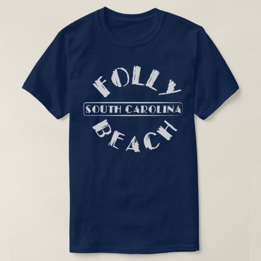 Folly Beach 1 T-shirt (Design voorkant)