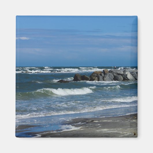Folly Beach Atlantic Magneet (Voorkant)