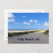 Folly Beach Briefkaart (Voorkant / Achterkant)