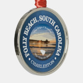 Folly Beach (C) Metalen Ornament (Rechts)