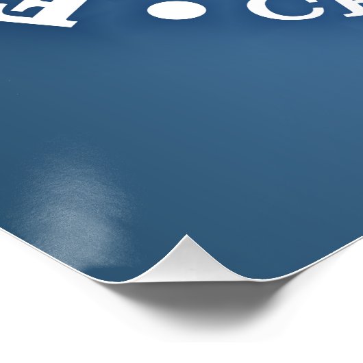 Folly Beach (C) Perfect Poster (Hoek)