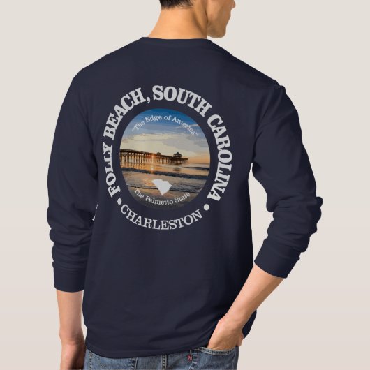 Folly Beach (C) T-shirt (Achterkant)
