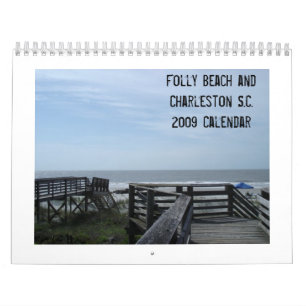 Folly Beach en Charleston S.C. 20... Kalender