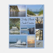 Folly Beach Fleece Deken (Voorkant)
