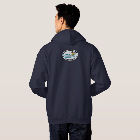 Folly Beach. Hoodie (Achterkant volledig)