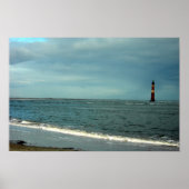 Folly Beach Lighthouse Poster (Voorkant)