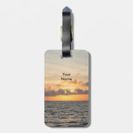 Folly Beach Morning Bagagelabel