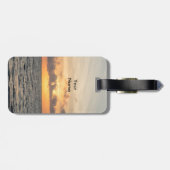 Folly Beach Morning Bagagelabel (Achterkant horizontaal)