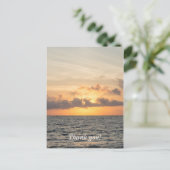 Folly Beach Morning Briefkaart (Staand voorkant)