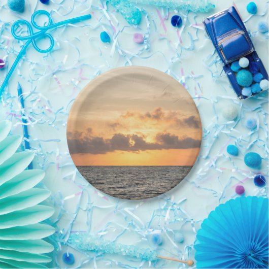 Folly Beach Morning Papieren Bordje (Feest)