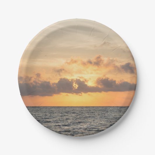 Folly Beach Morning Papieren Bordje (Voorkant)