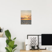 Folly Beach Morning Poster (Thuiskantoor)
