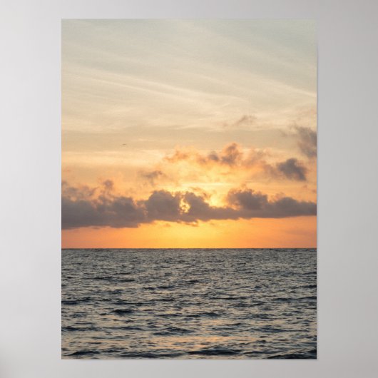 Folly Beach Morning Poster (Voorkant)
