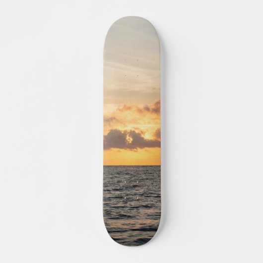 Folly Beach Morning Skateboard (Voorkant)